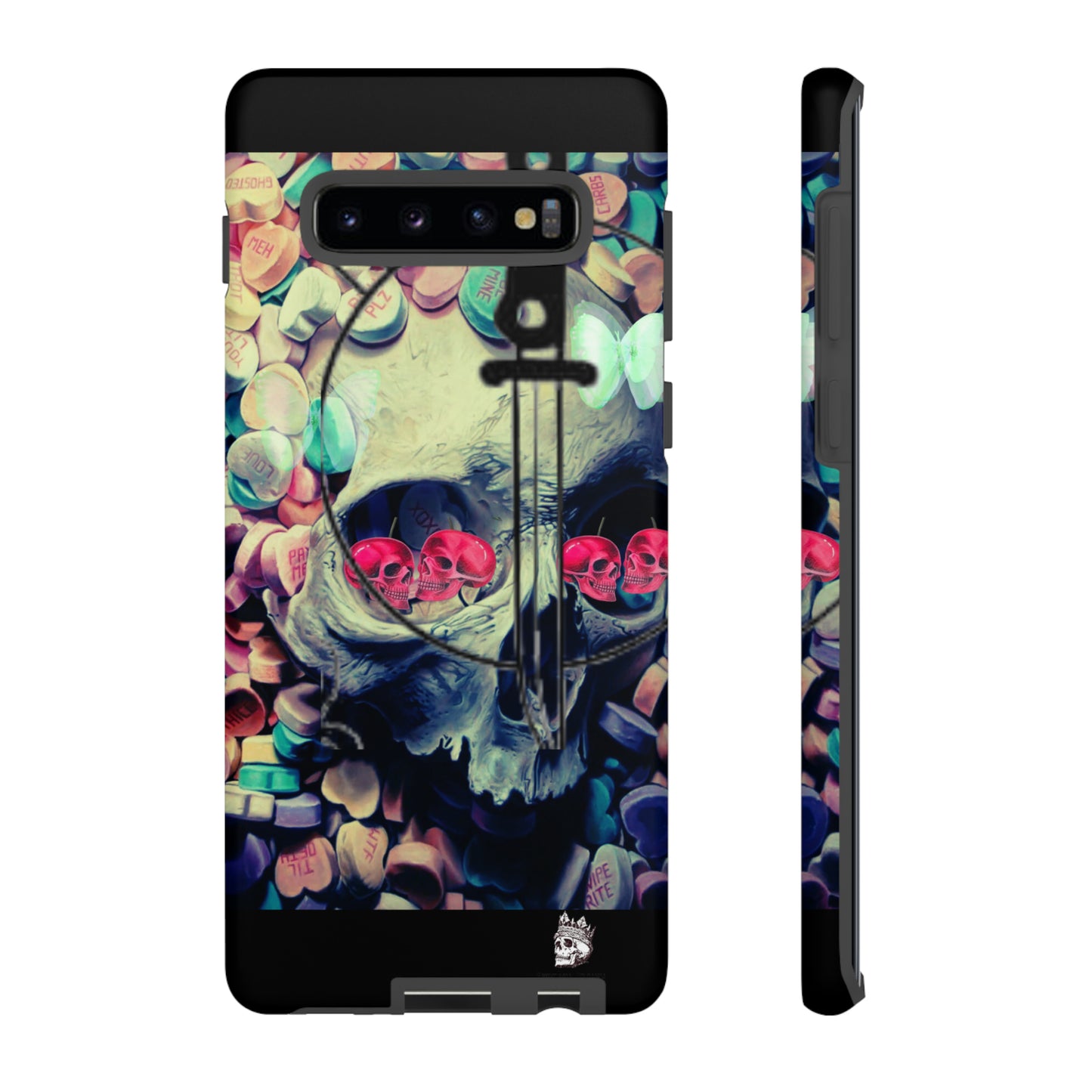 Skull Pink-Eyes Case