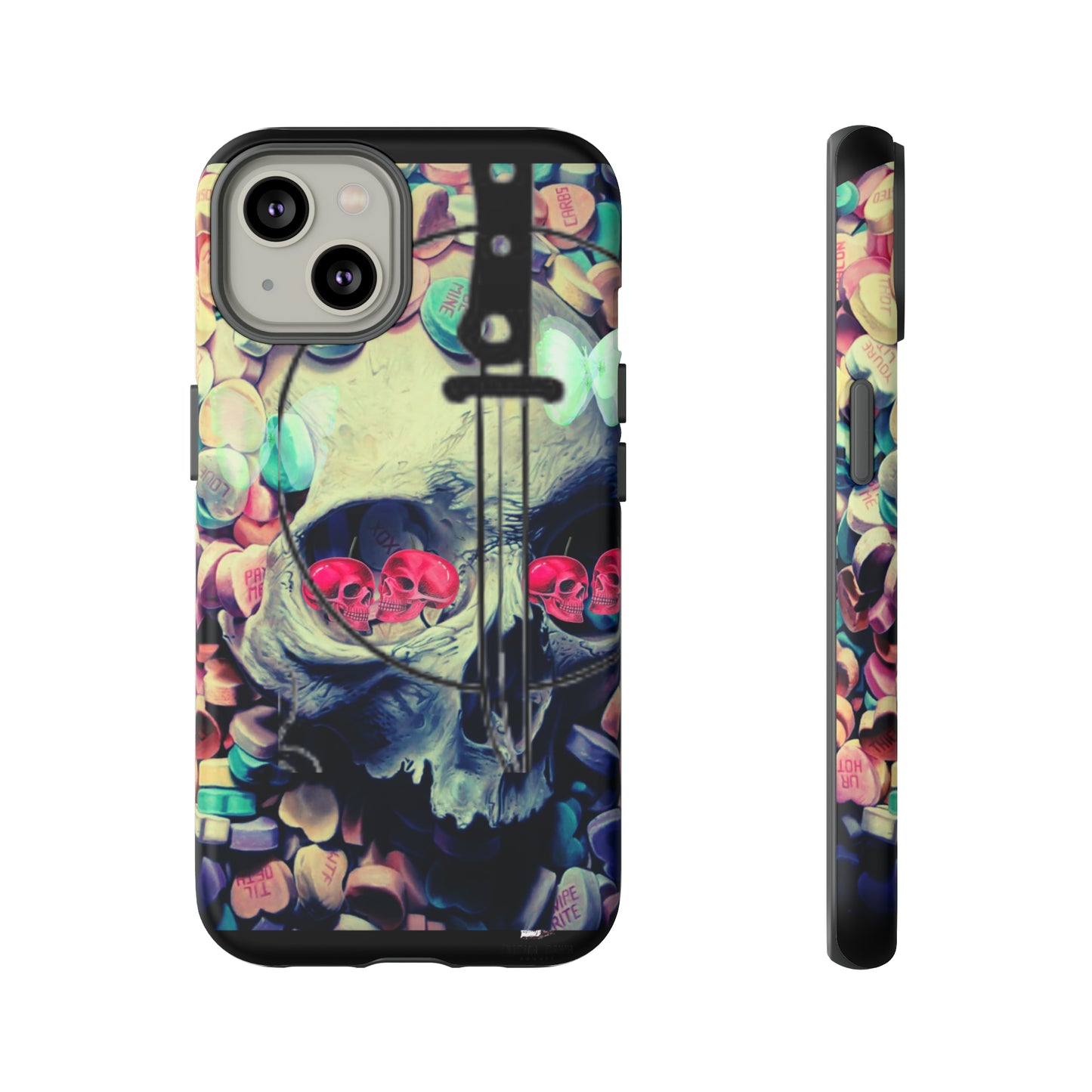 Skull Pink-Eyes Case