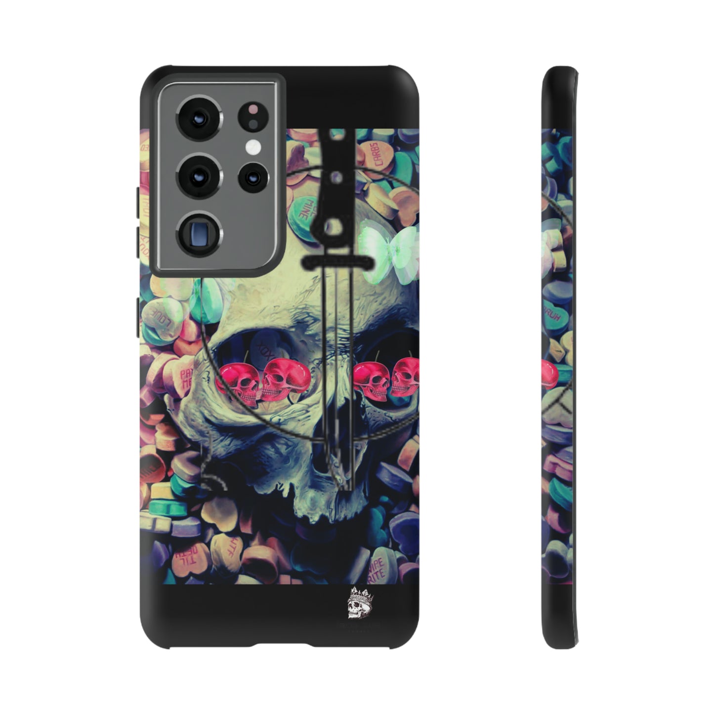 Skull Pink-Eyes Case