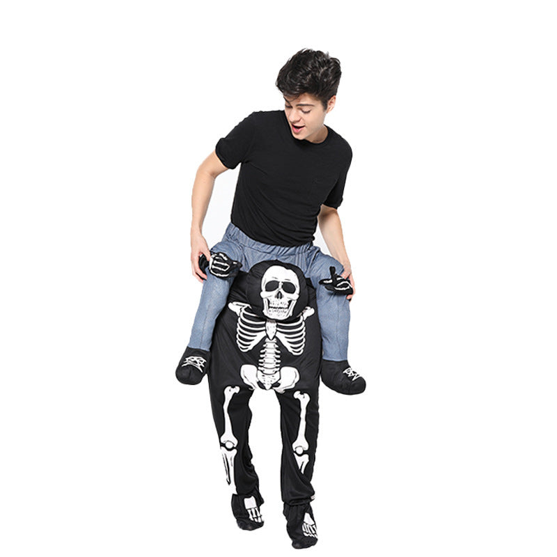 Skeleton Backpack Costume