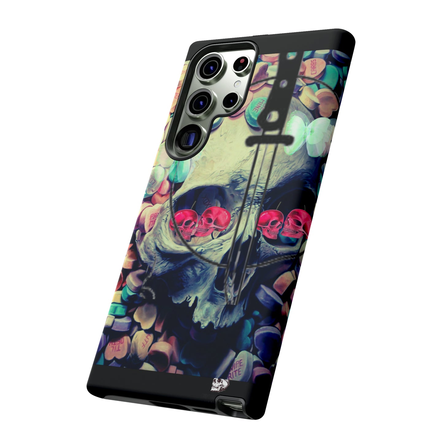 Skull Pink-Eyes Case