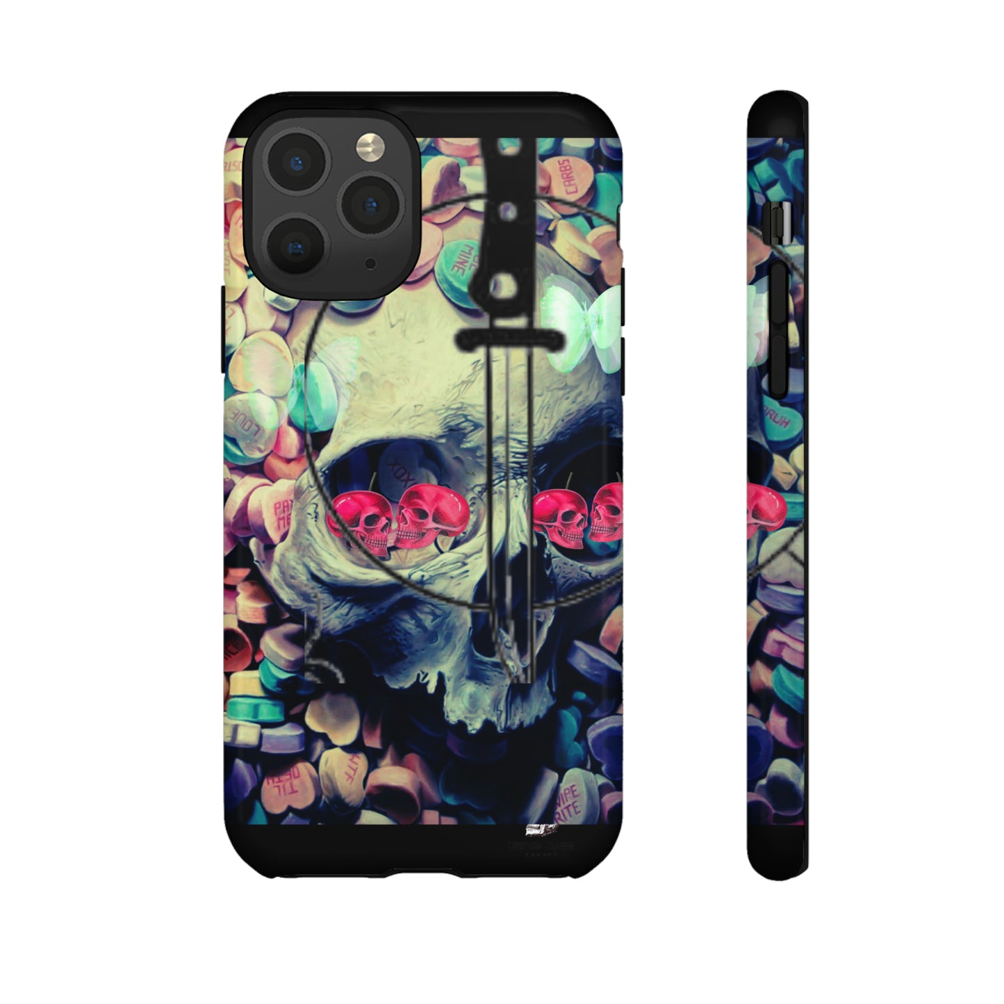 Skull Pink-Eyes Case