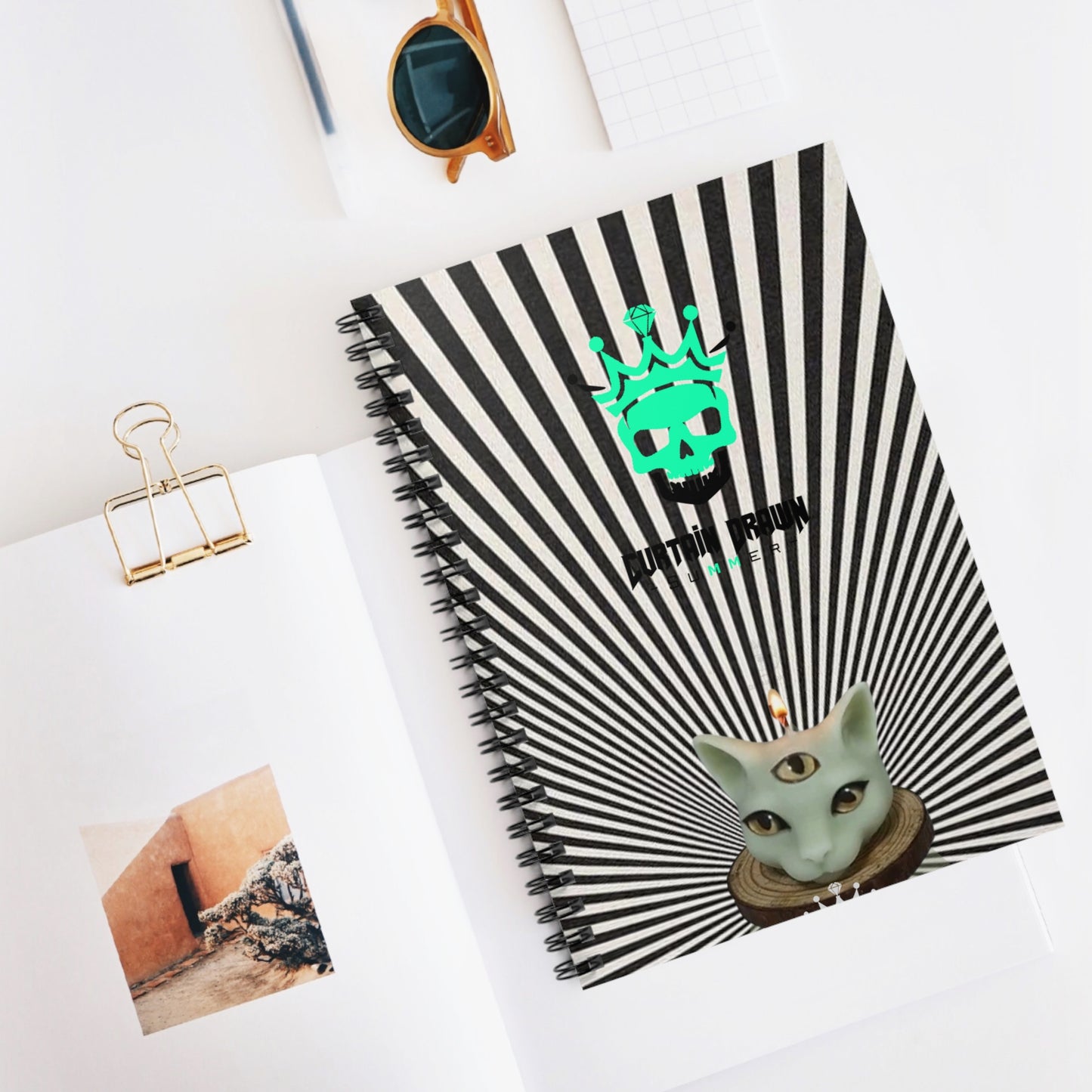 Cat Sunrise Notebook