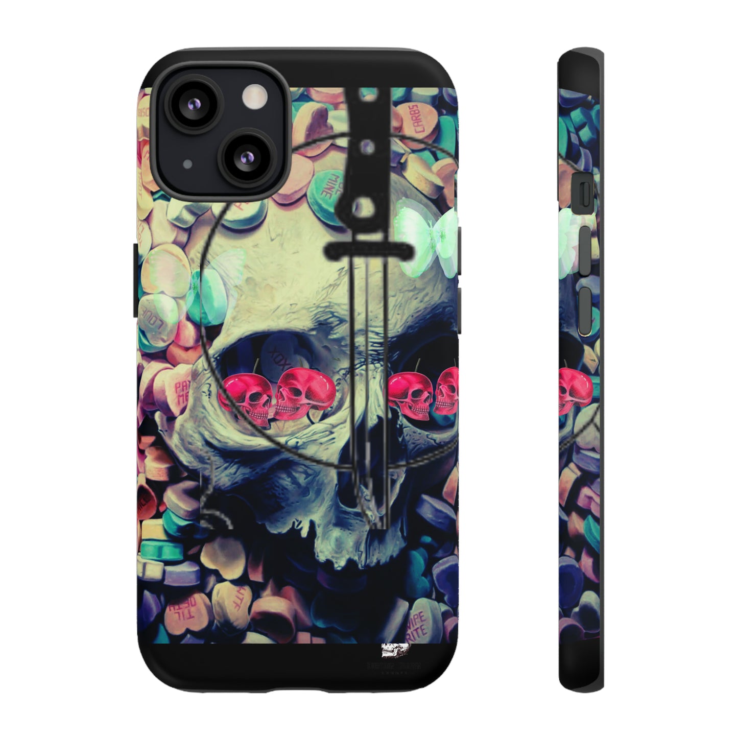 Skull Pink-Eyes Case