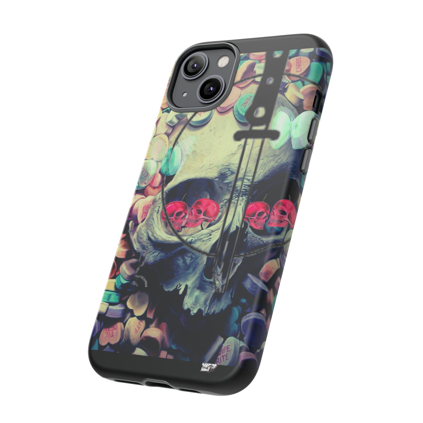 Skull Pink-Eyes Case