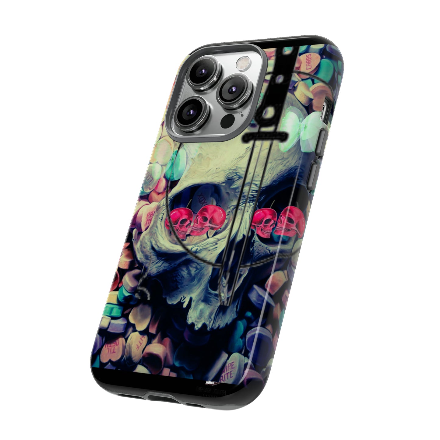 Skull Pink-Eyes Case