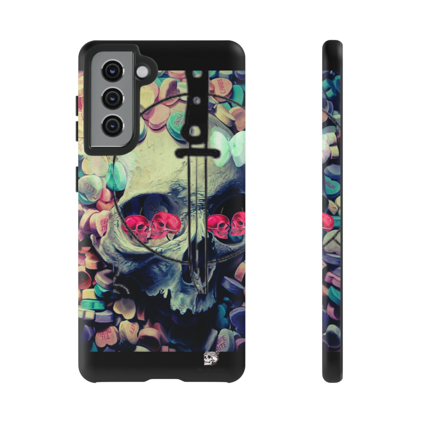 Skull Pink-Eyes Case