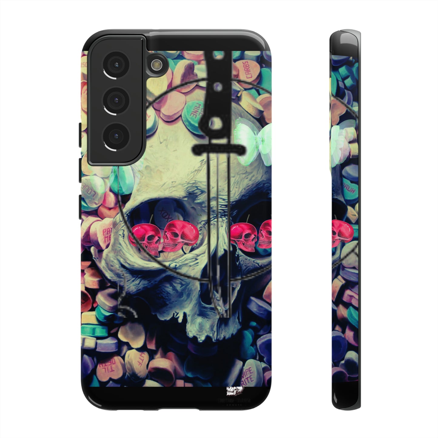 Skull Pink-Eyes Case