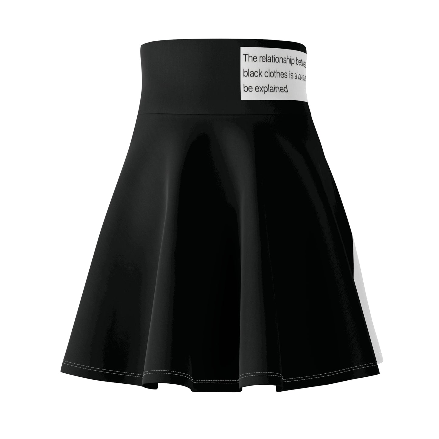 B&WText Skirt