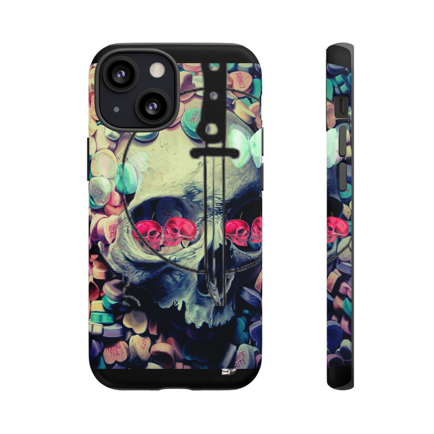 Skull Pink-Eyes Case