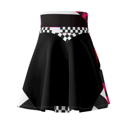 Casual Checkered Cheers Skirt