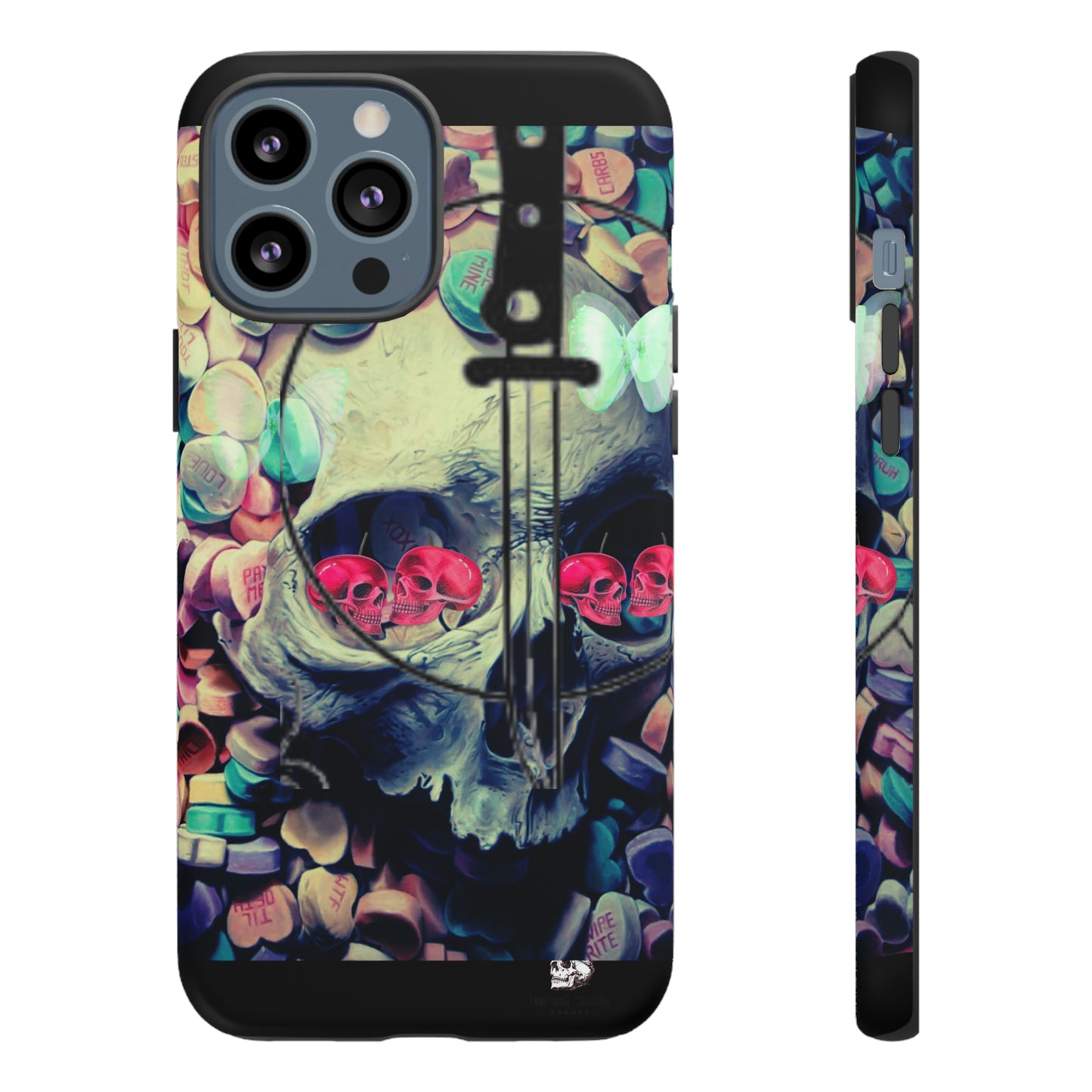 Skull Pink-Eyes Case