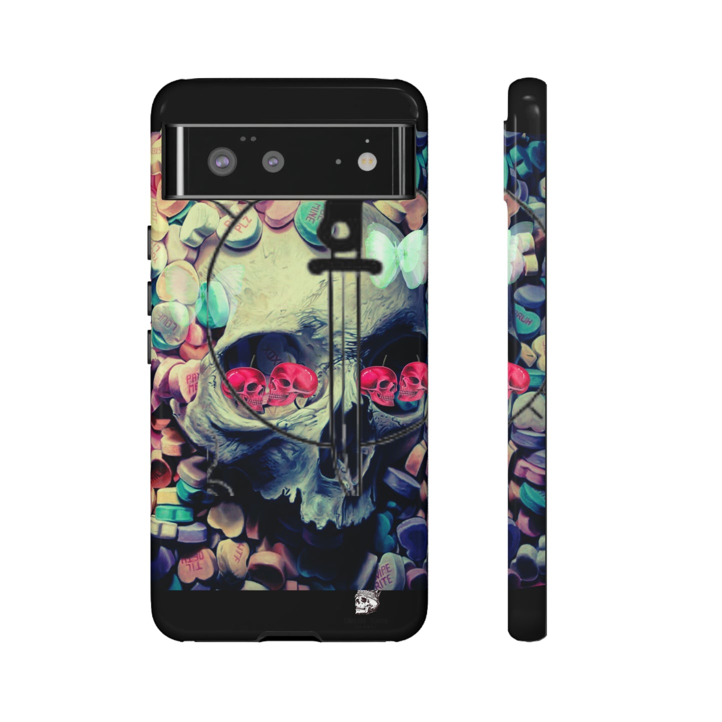 Skull Pink-Eyes Case