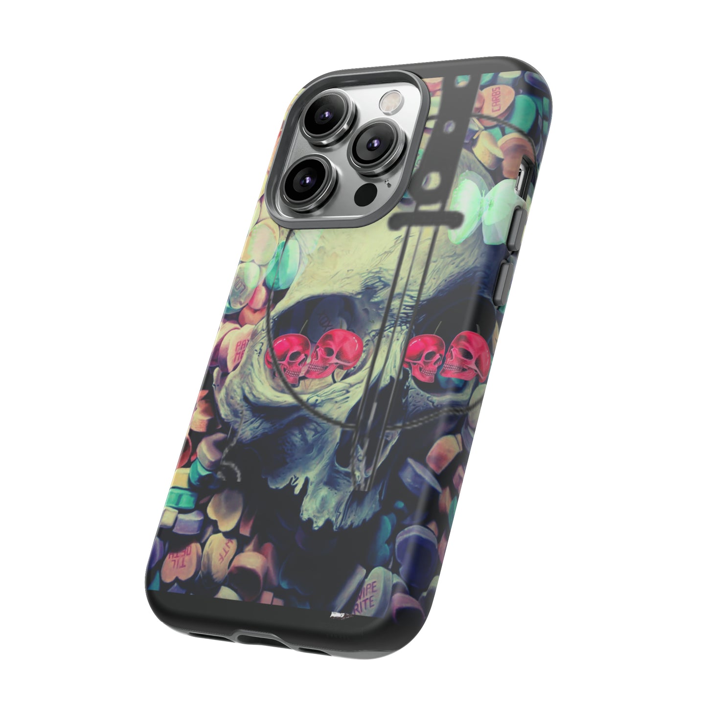 Skull Pink-Eyes Case