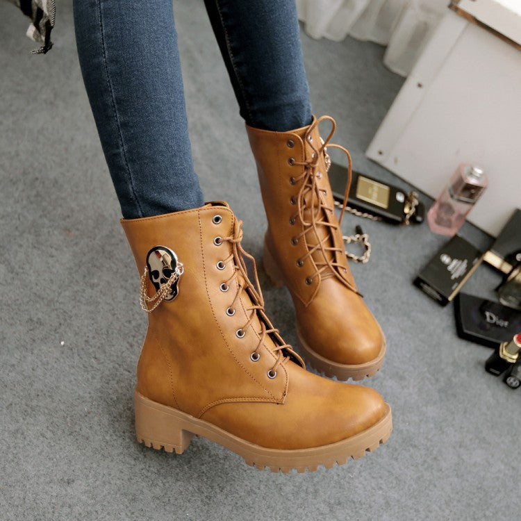 Skull Boots