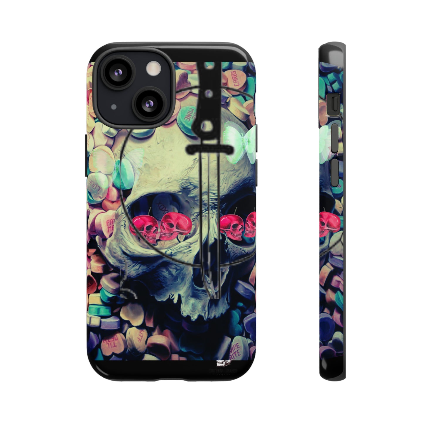 Skull Pink-Eyes Case