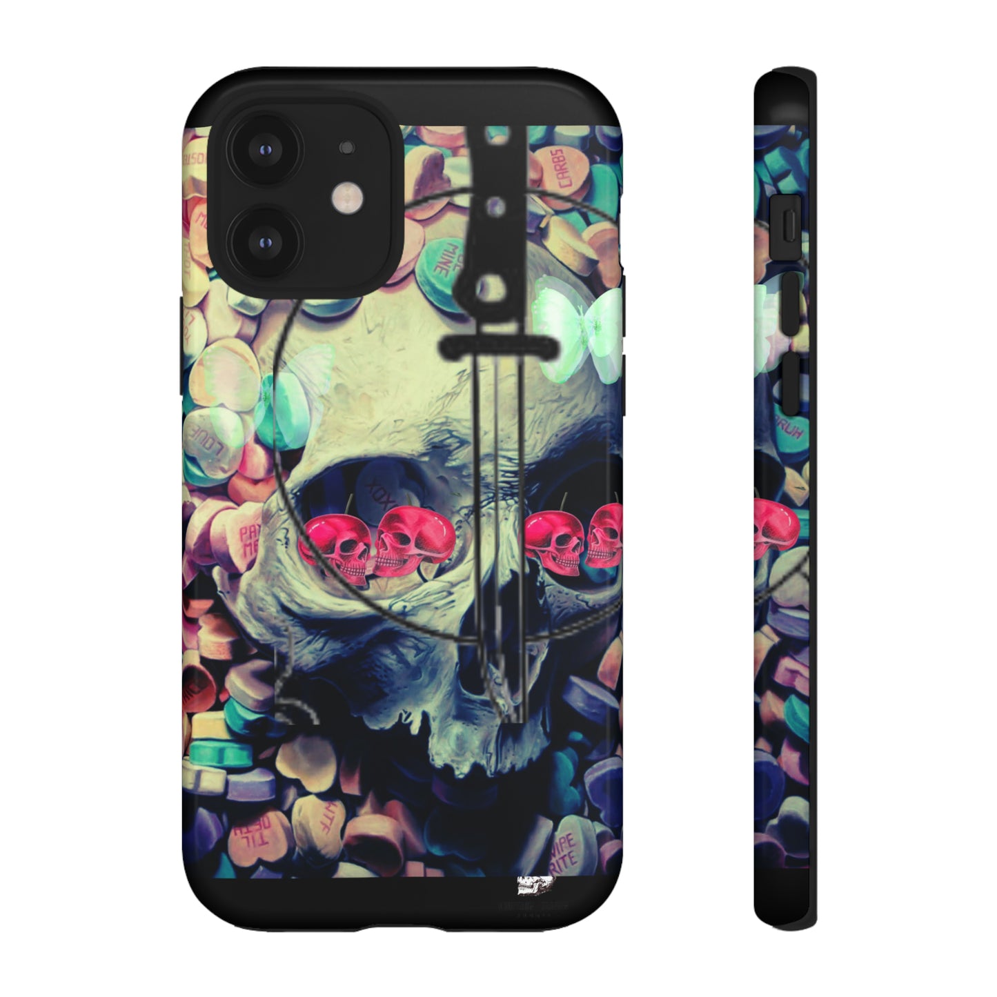 Skull Pink-Eyes Case