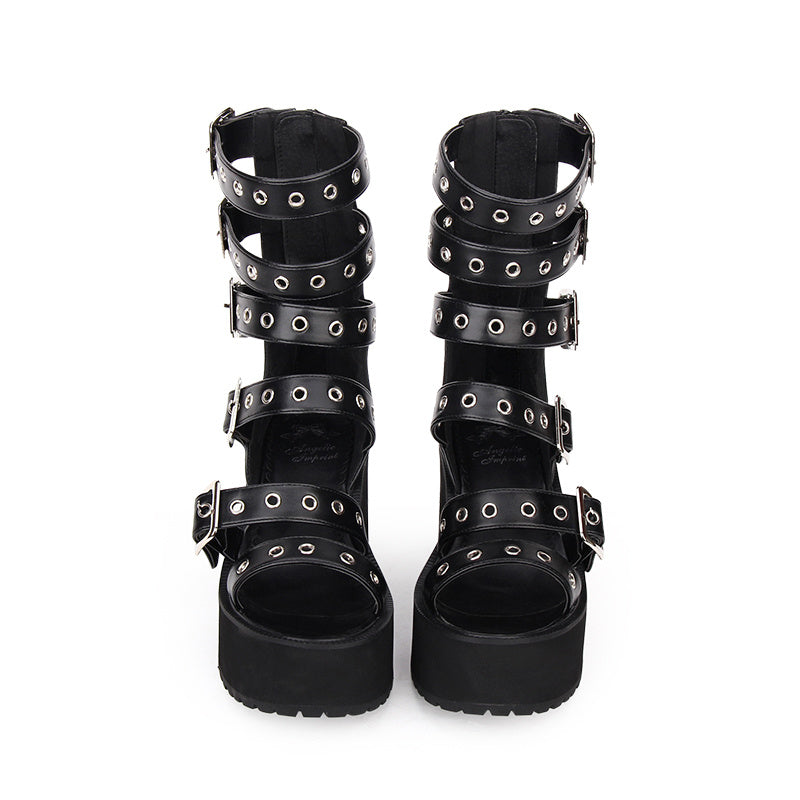 Platform Sandals Goth High Heels