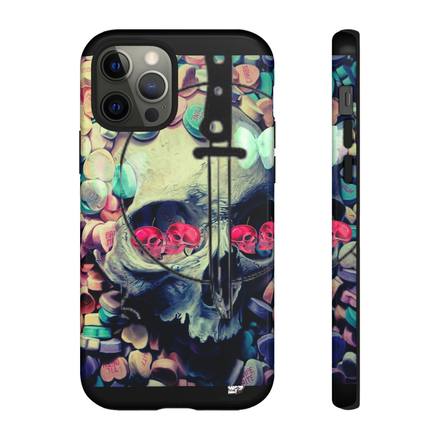 Skull Pink-Eyes Case