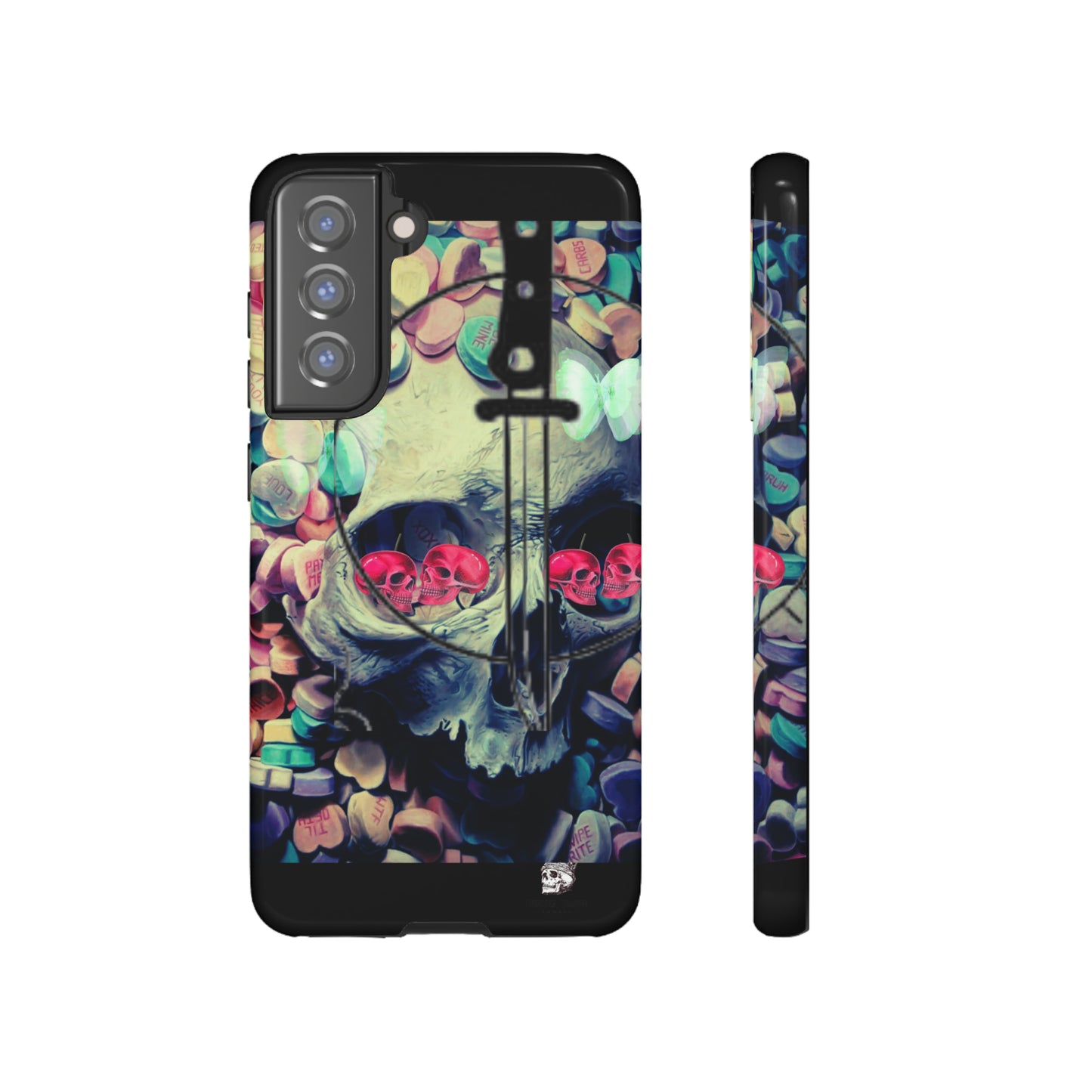 Skull Pink-Eyes Case