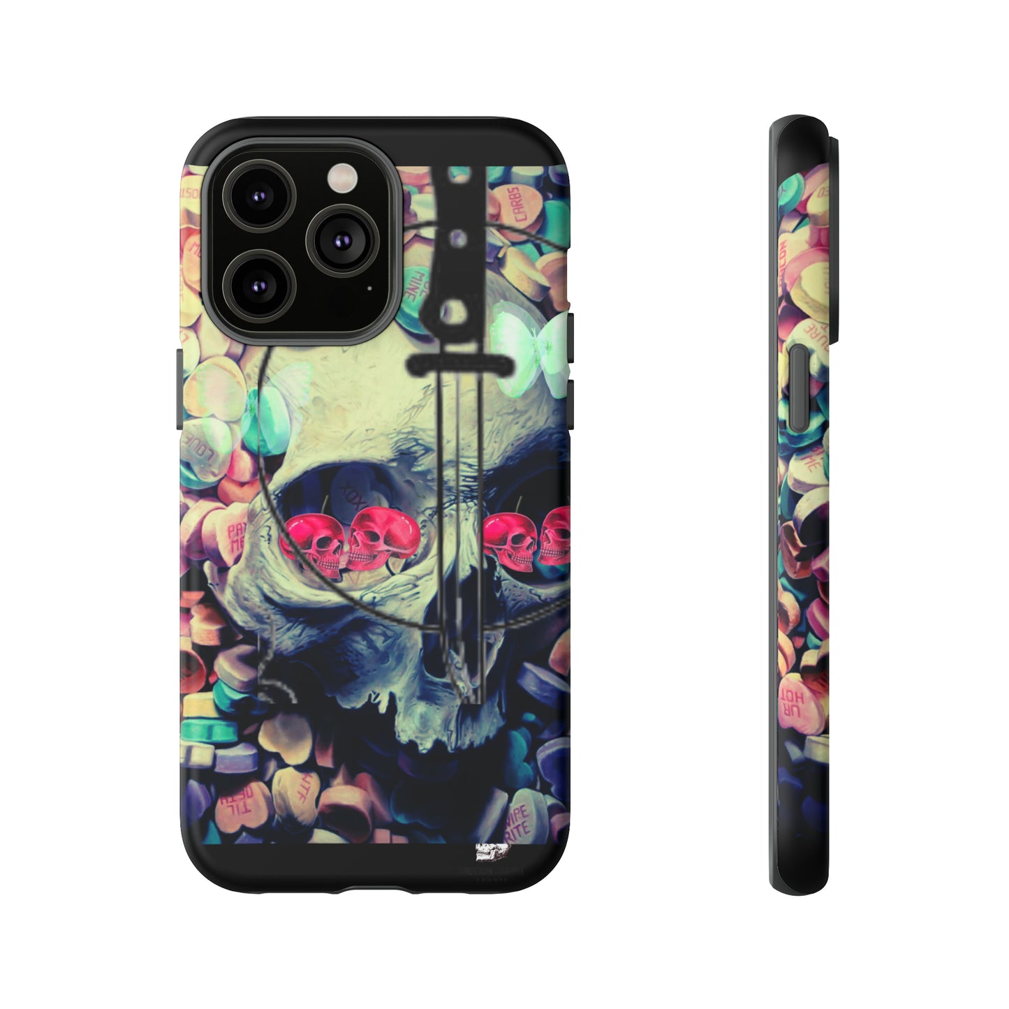 Skull Pink-Eyes Case