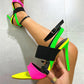 Colorblock High Heels