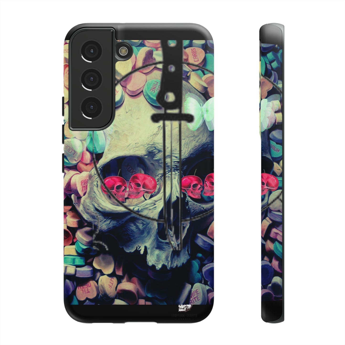 Skull Pink-Eyes Case