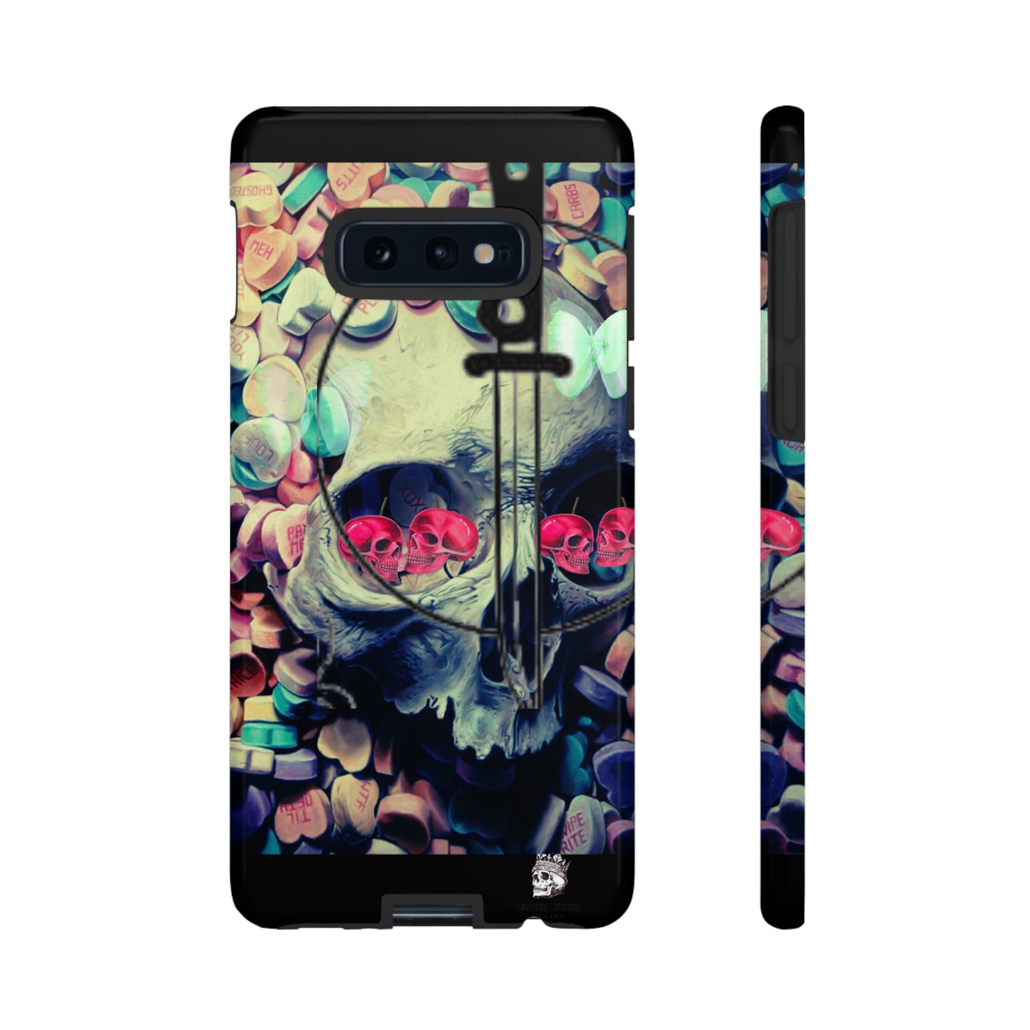 Skull Pink-Eyes Case