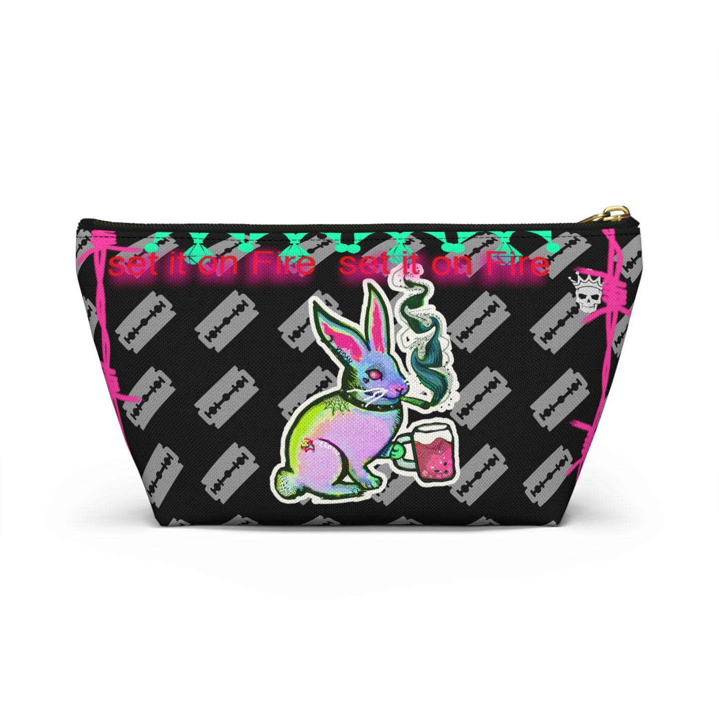 Bunny Punk Make Up Bag
