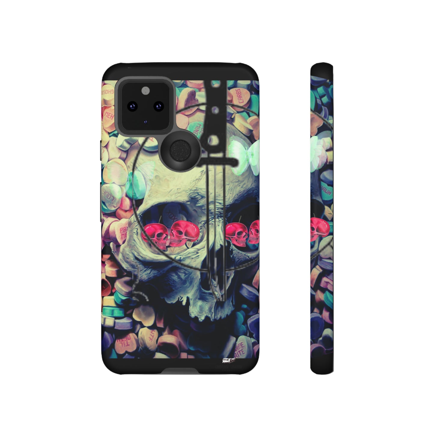 Skull Pink-Eyes Case