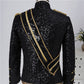 Black Parade Sequined Coat