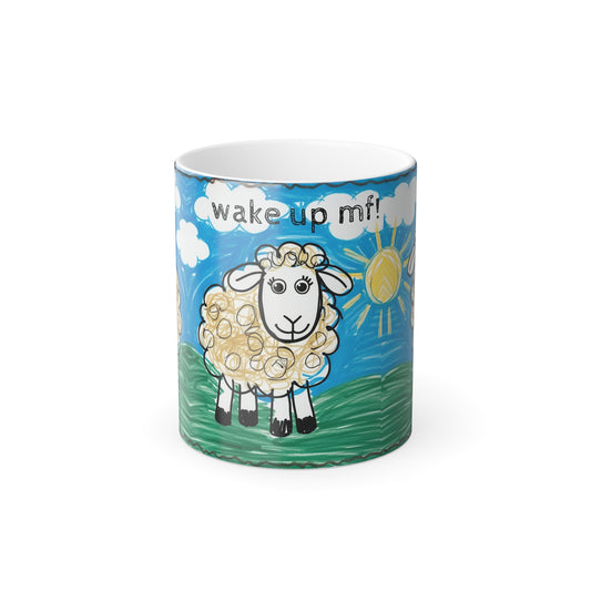 Wake Up Sheep Mug