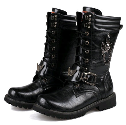 Goth High Boots