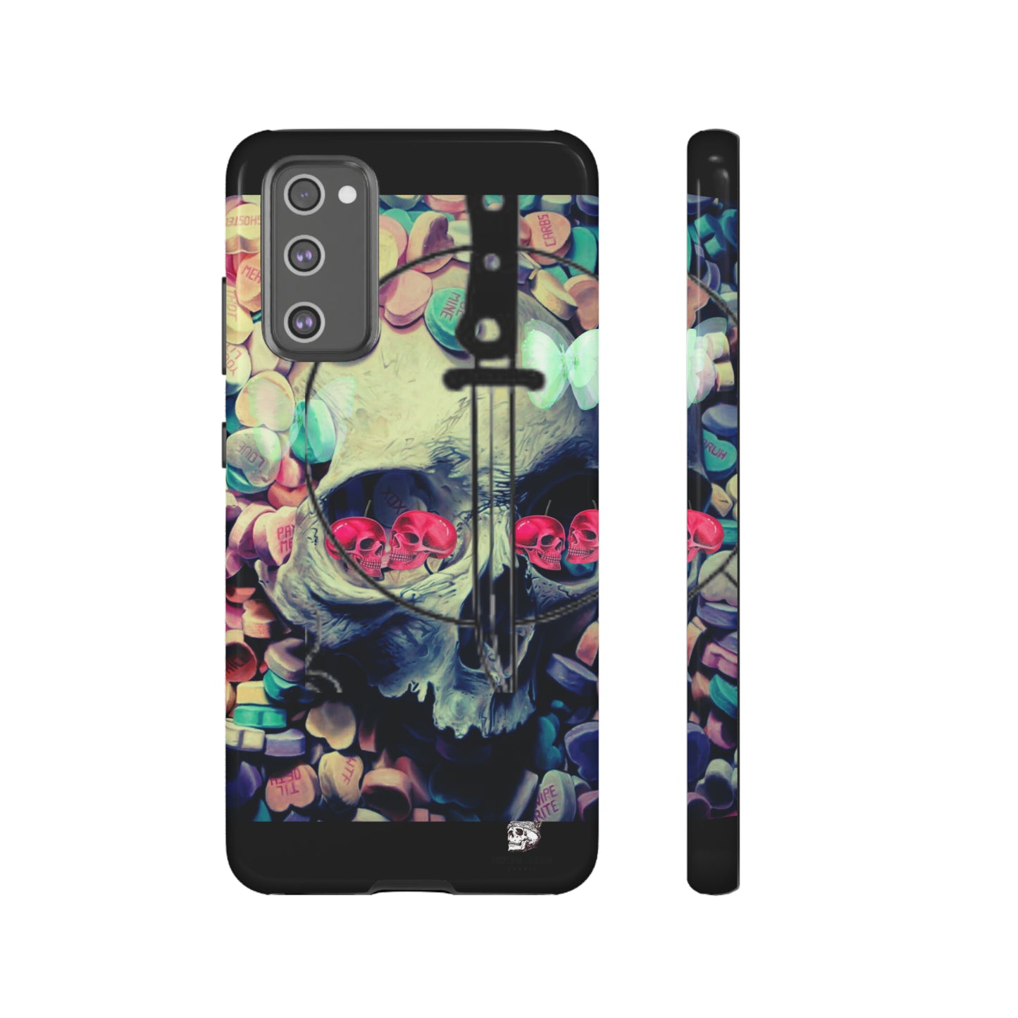 Skull Pink-Eyes Case