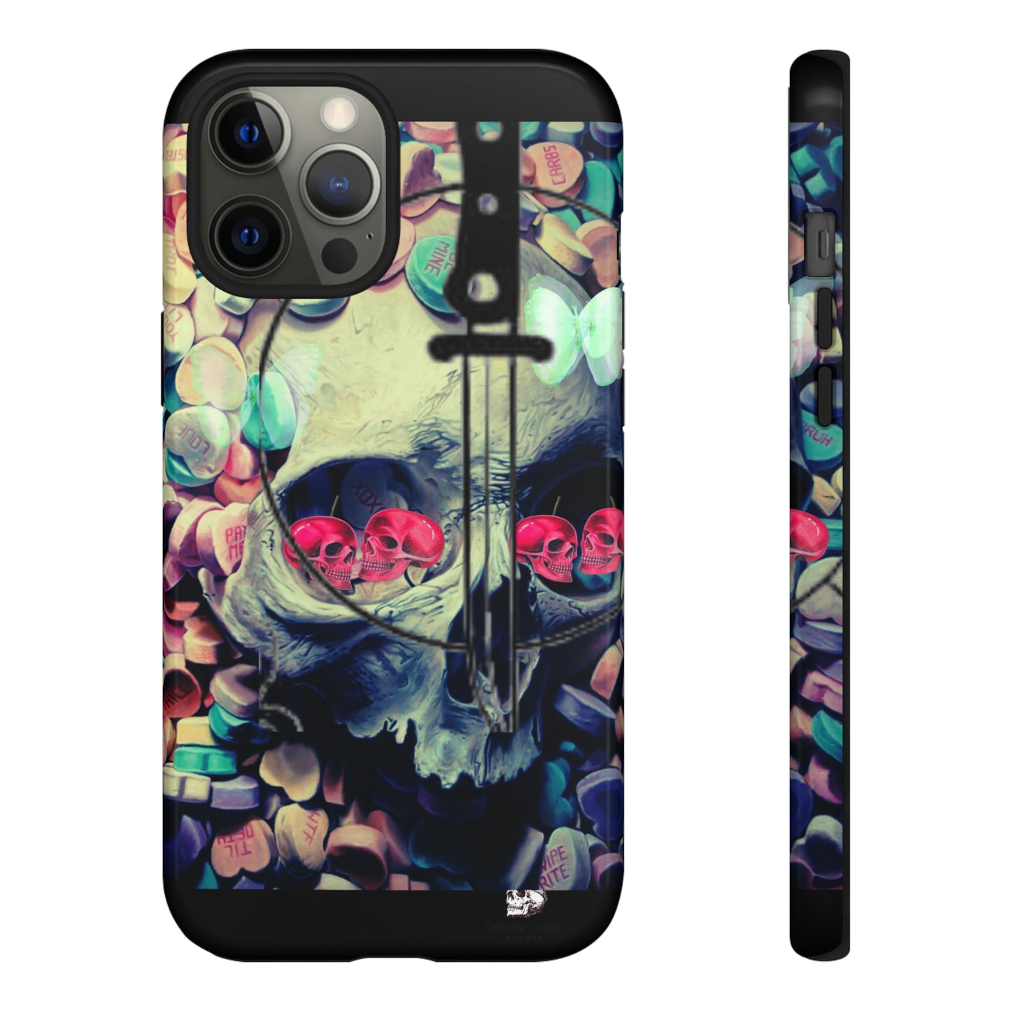 Skull Pink-Eyes Case