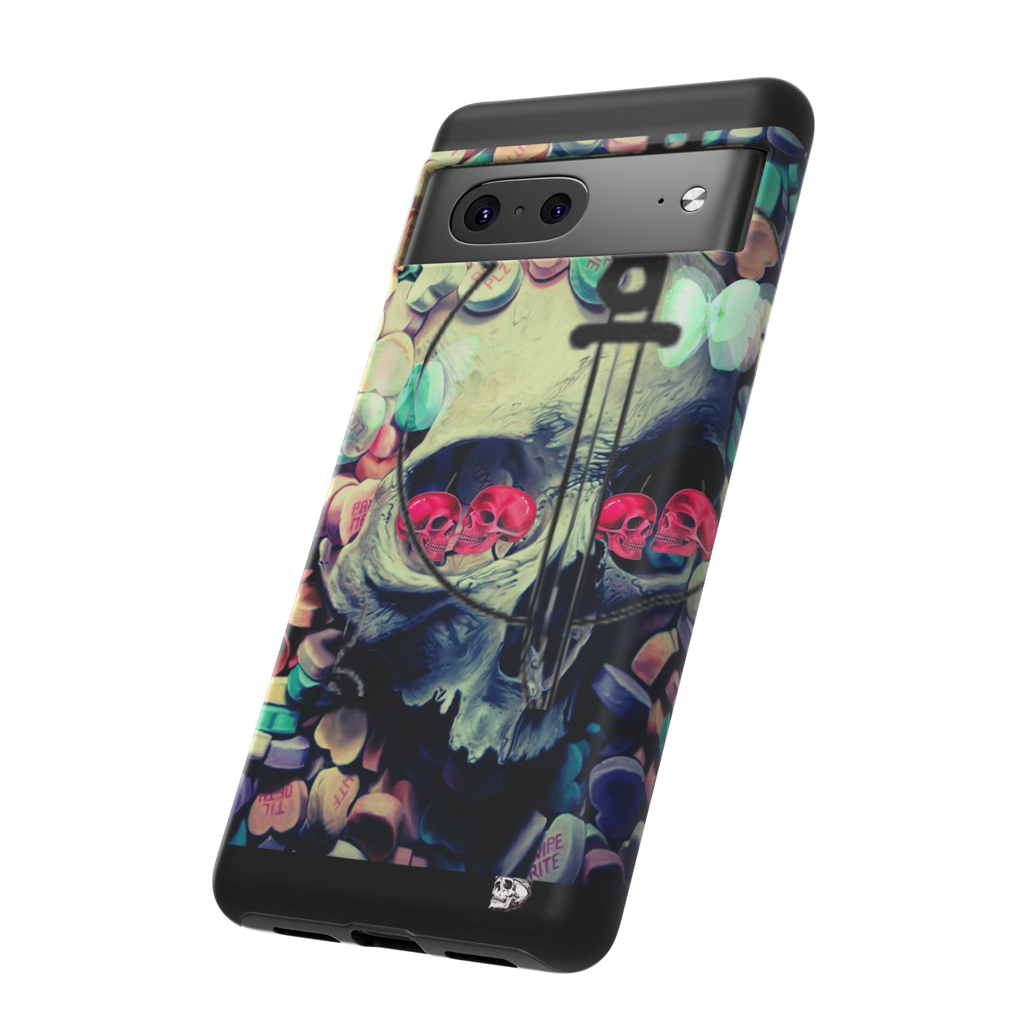 Skull Pink-Eyes Case