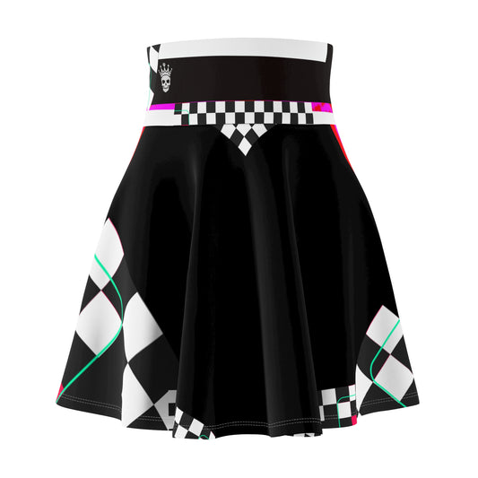 Casual Checkered Cheers Skirt