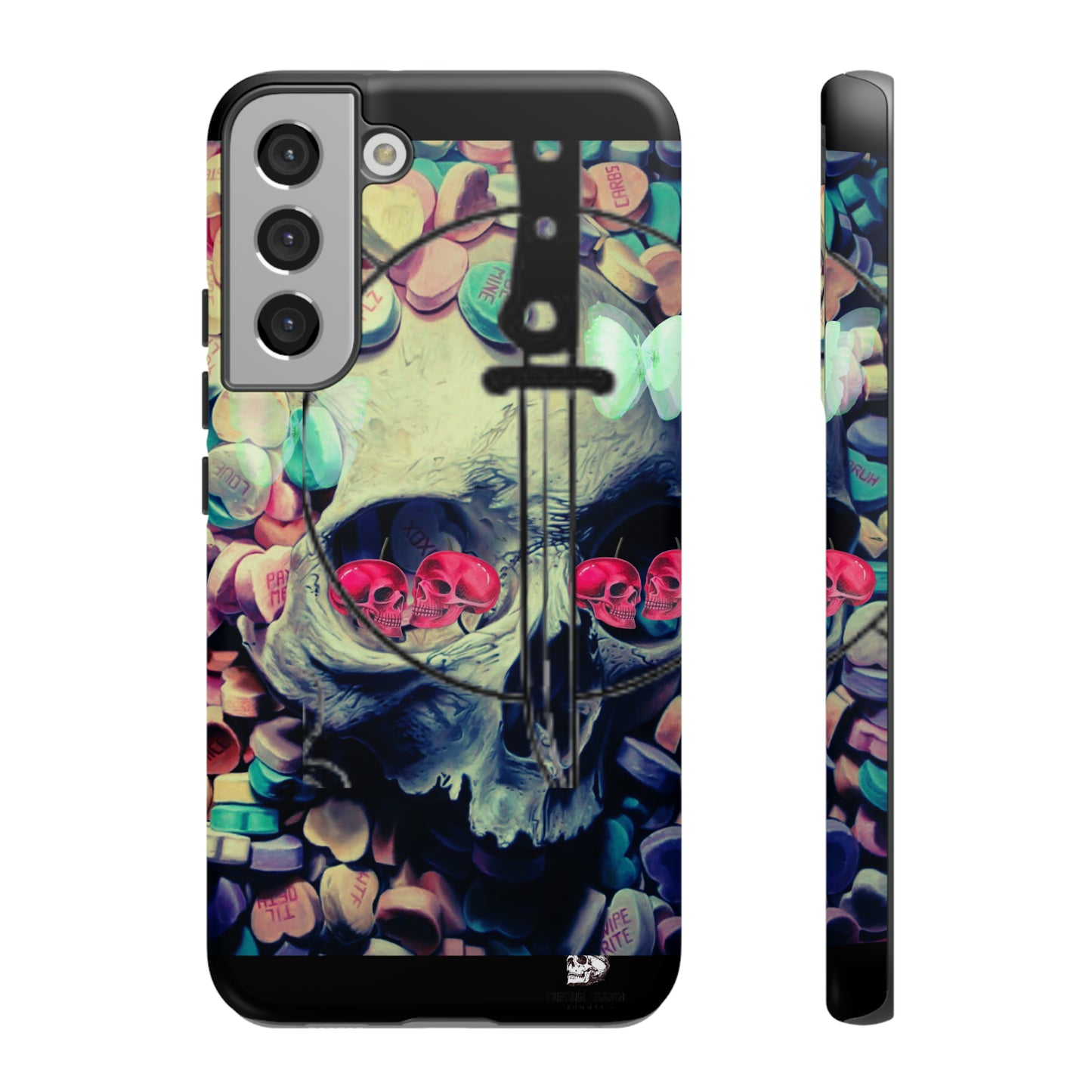 Skull Pink-Eyes Case