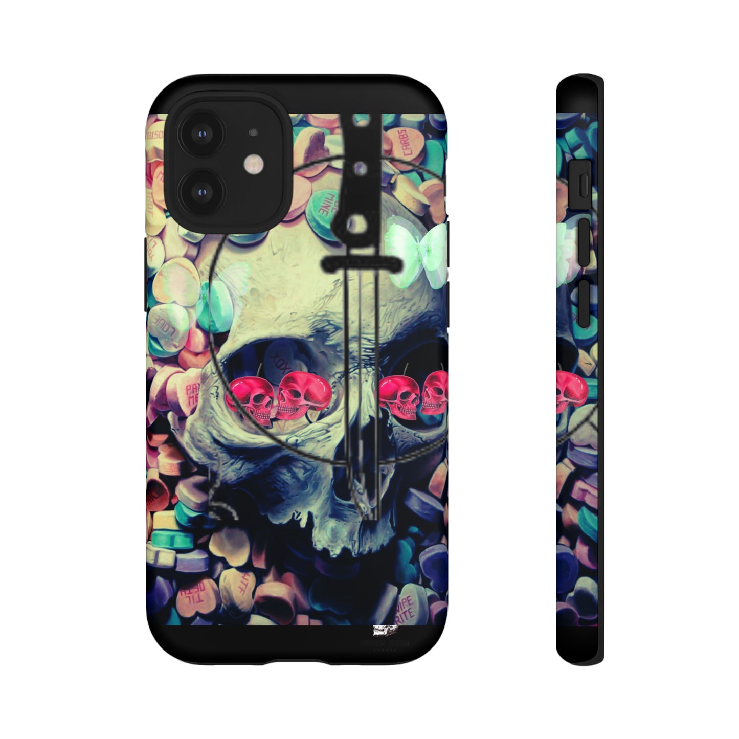 Skull Pink-Eyes Case