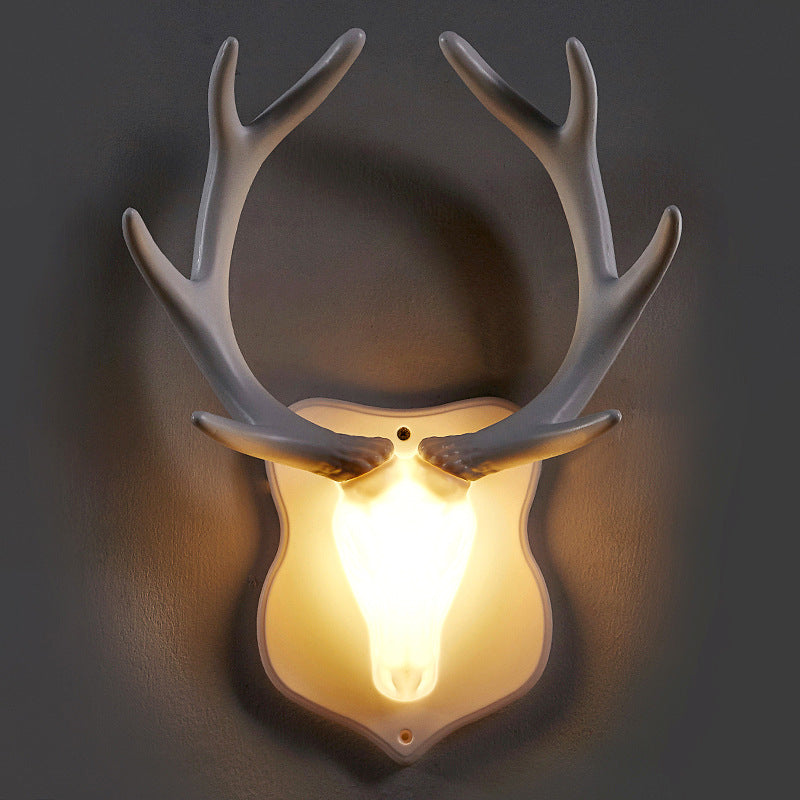 Lucky Deer Head Night Light