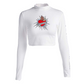 Long Sleeve Roarer Crop Top