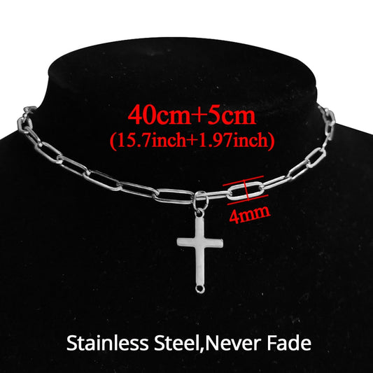 Chain Cross Chocker