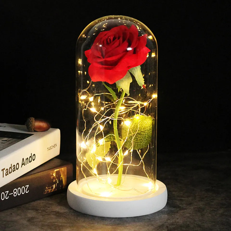 Rose in Glass