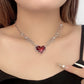 Chainy Heart Necklace