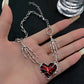 Chainy Heart Necklace