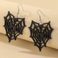Big Black Spooky Earrings