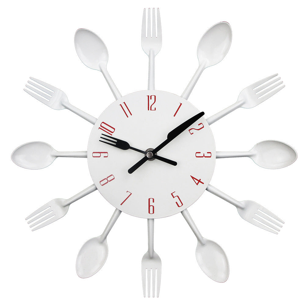 Cutlery Clock