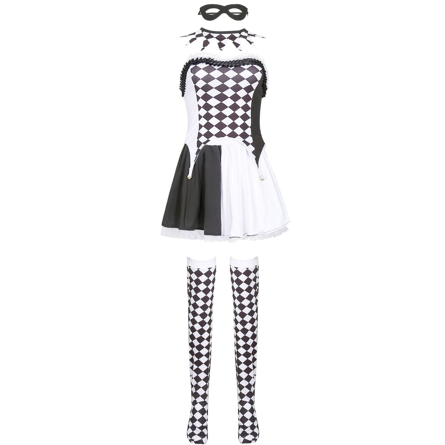 Checkered Girl Costume