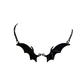 Bat Wings Necklace