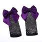 Lace-up Bow Fishnet Socks